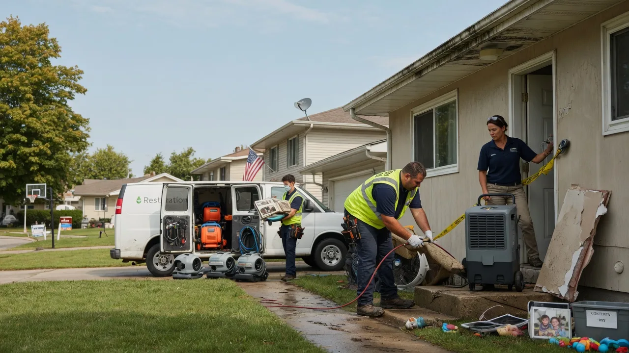 Water Damage Restoration in Leisenring, PA near me